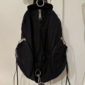 Rebecca Minkoff Black Nylon Backpack